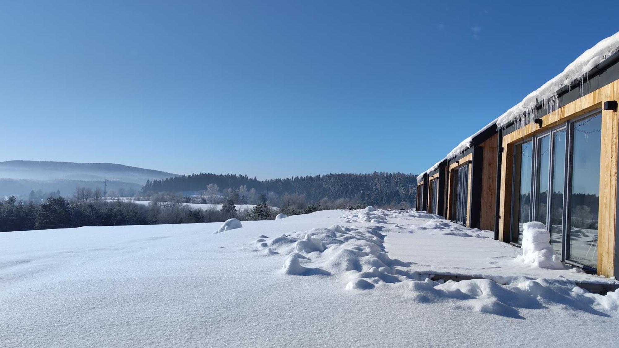 Widokowe Stodoly Bieszczady Villa Lesko Kültér fotó